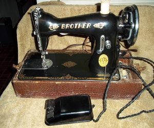 vintage brother sewing machine